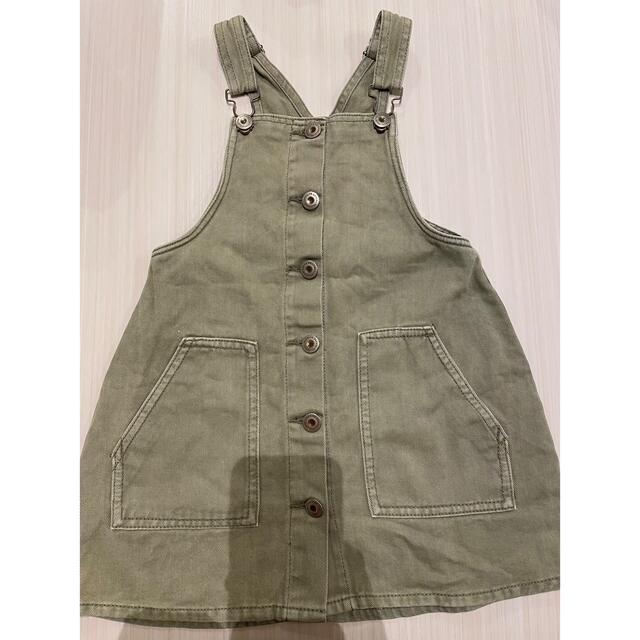 ZARA KIDS(ザラキッズ)のサロペット キッズ/ベビー/マタニティのキッズ服女の子用(90cm~)(ワンピース)の商品写真