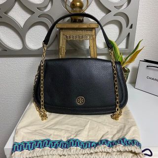 トリーバーチ(Tory Burch)のトリーバーチ　ショルダー　黒(ショルダーバッグ)