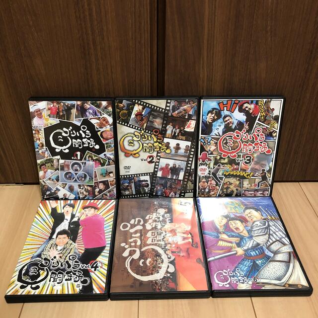 ゴリパラ見聞録vol.1～vol.6 DVD お笑い