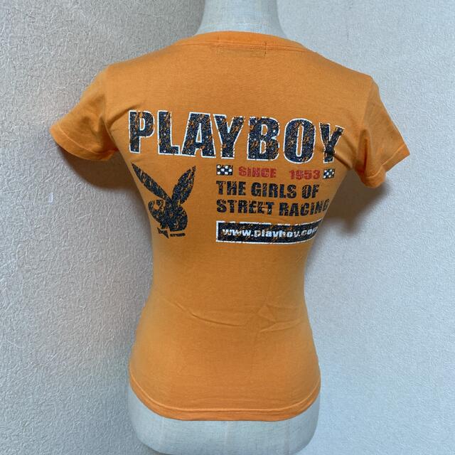 PLAYBOY(プレイボーイ)のPLAYBOY プレイボーイ　ミニTシャツ　3枚セット　M レディースのトップス(Tシャツ(半袖/袖なし))の商品写真