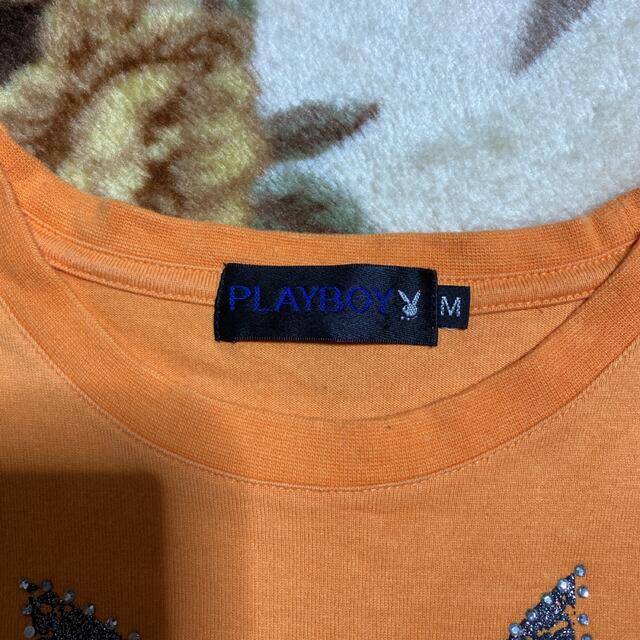 PLAYBOY(プレイボーイ)のPLAYBOY プレイボーイ　ミニTシャツ　3枚セット　M レディースのトップス(Tシャツ(半袖/袖なし))の商品写真
