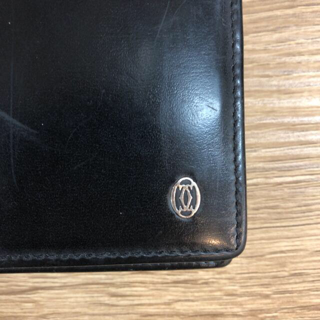 ヴィンテージ復刻 Cartier カルティエ 長財布 折財布 ブラック - 通販
