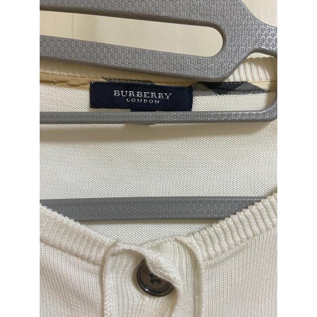 BURBERRY(バーバリー)のバーバリー　カーディガン　Lサイズ レディースのトップス(カーディガン)の商品写真