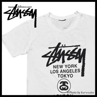 ステューシー(STUSSY)の専用STUSSY ステューシー 白Tシャツ  ホワイト M 半袖 ロゴTシャツ(Tシャツ(半袖/袖なし))