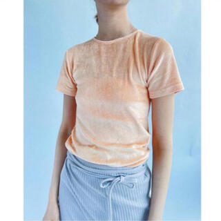ロンハーマン(Ron Herman)の新品　2022 Baserange Omo Tee Tala Orange S(Tシャツ(半袖/袖なし))