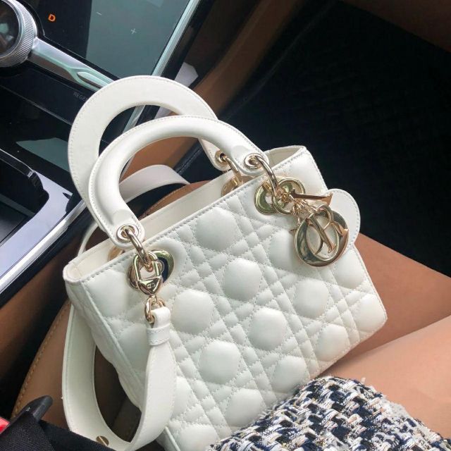 【未使用品】 DIOR-ハンドバッグ メッセンジャーバッグ ゴールド ホワイト jbavisitor.sparkxcell.com