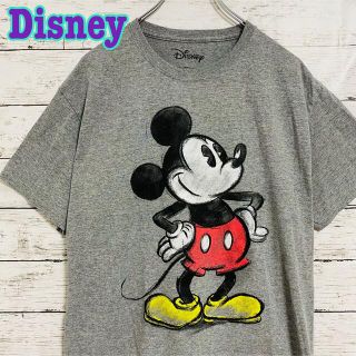 ディズニー(Disney)の【入手困難】Disney ミッキー　Tシャツ　一点物　海外輸入　春服　夏服(Tシャツ/カットソー(半袖/袖なし))