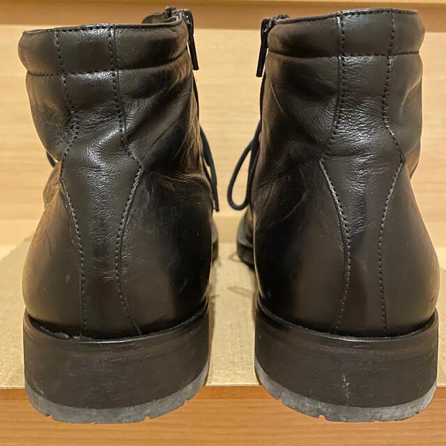 nano・universe(ナノユニバース)の【nano・universe】 ミリタリーブーツ　ブラック メンズの靴/シューズ(ブーツ)の商品写真