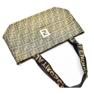 フェンディ(FENDI)のFENDI フェンディ トートバッグ ズッカ柄 FF金具 肩掛け可能(トートバッグ)