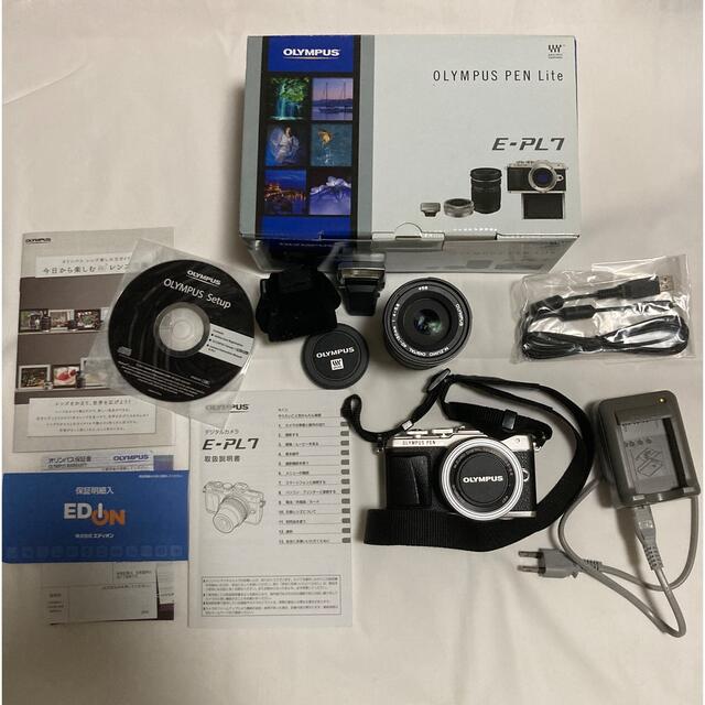 【通販激安】 OLYMPUS - OLYMPUS E−PL7 E-PL7 EZ ダブルズームキット ミラーレス一眼 【通販激安】 OLYMPUS - OLYMPUS E−PL7 E-PL7 EZ ダブルズームキット ミラーレス一眼
