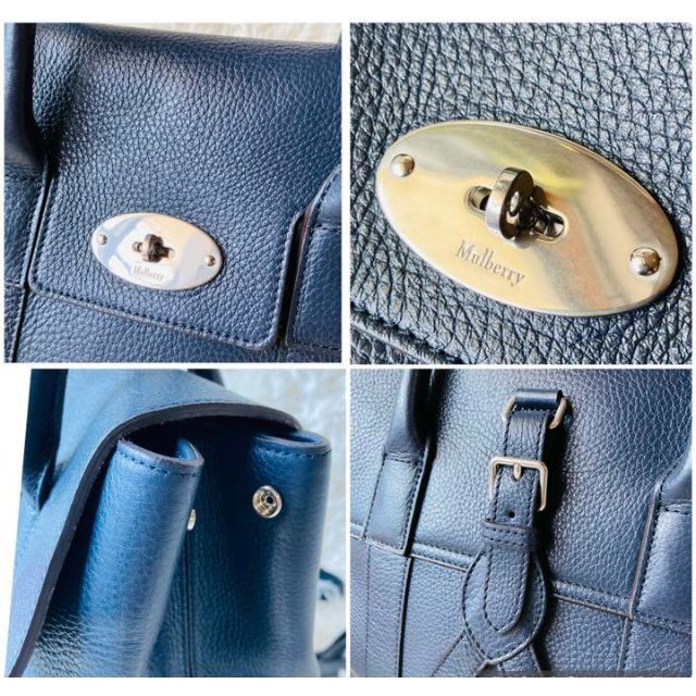 Mulberry(マルベリー)の♡マルベリー♡ベイズウォーター 2way バックパック リュック バッグ 濃紺 レディースのバッグ(リュック/バックパック)の商品写真