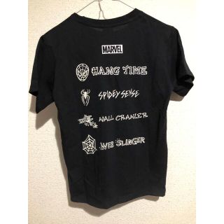 マーベル(MARVEL)の【お洒落★】スパイダーマンＴシャツ（ブラック）(Tシャツ/カットソー)