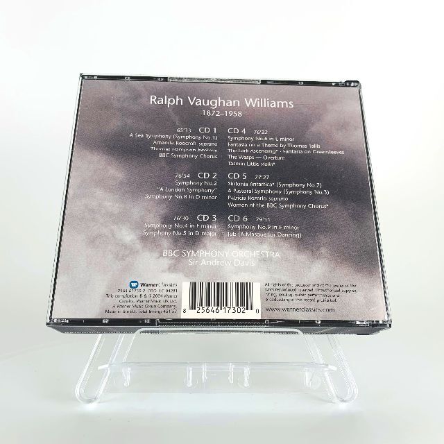 A. デイヴィス ヴォーンウィリアムズ 交響曲全集 6CD 1