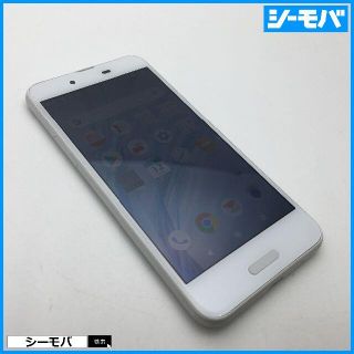 シャープ(SHARP)の◆454 SIMフリー au AQUOS sense SHV40 ホワイト(スマートフォン本体)