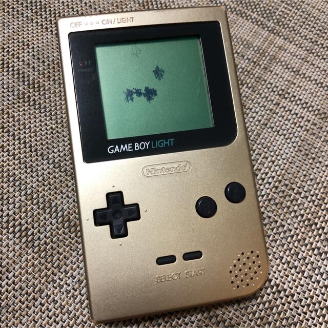 GAME BOY LIGHT ゴールド【ジャンク扱い】