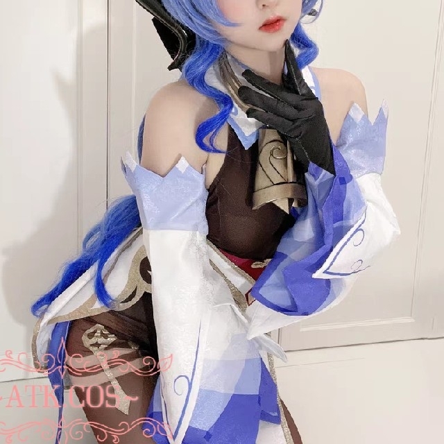 S⑤4 原神 甘雨 コスプレ 弓 武器 模様 光 反射 靴 ウィッグ 高 S⑤4 原神 甘雨 コスプレ 弓 武器 模様 光 反射 靴 ウィッグ 高