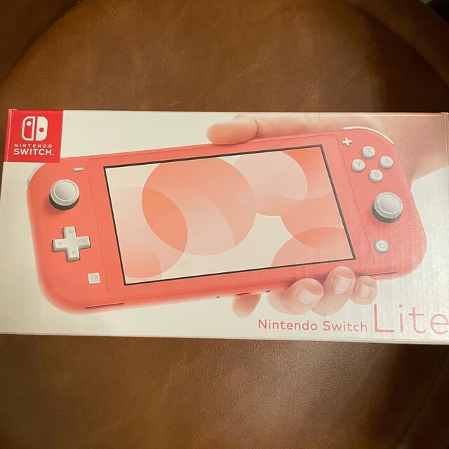 【美品】Nintendo Switch Lite本体コーラル4902370545302