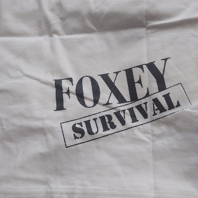 FOXEY(フォクシー)のレアなFOXEY　Tシャツ　新品未使用 レディースのトップス(Tシャツ(半袖/袖なし))の商品写真