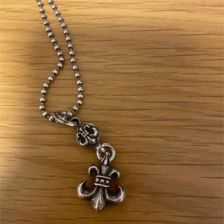 クロムハーツ(Chrome Hearts)の【期間限定値下げ】クロムハーツ　ワンボールタイニーフレア(ネックレス)