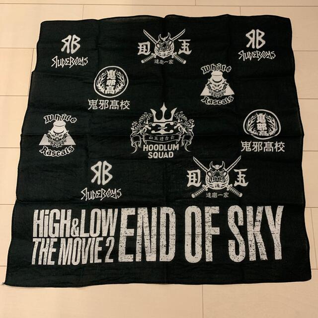 HiGH&LOW  バンダナ エンタメ/ホビーのタレントグッズ(その他)の商品写真