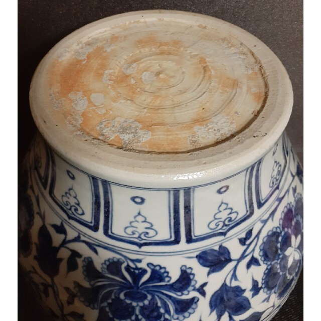 中国美術 中国陶磁器 青華染付 元染付明朝染付 雲龍に牡丹図 中国美術 中国陶磁器 青華染付 元染付明朝染付 雲龍に牡丹図