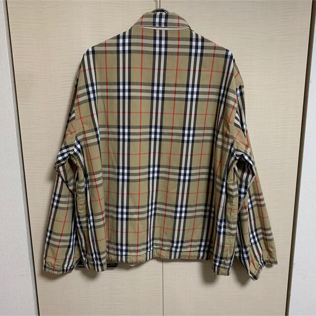 BURBERRY ヴィンテージ ノバチェック リバーシブルジャケット L-