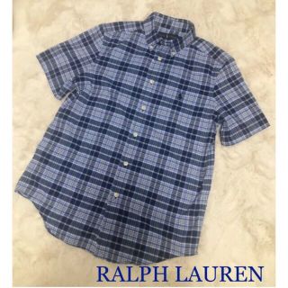 ラルフローレン(Ralph Lauren)のRALPHラルフローレン マドラス　半袖チェックシャツ　きれいめ(シャツ)