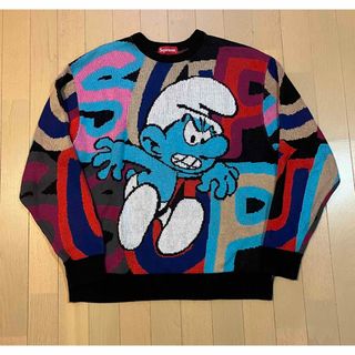 Supreme - Supreme/ Smurfs Sweater シュプリーム×スマーフセーターの