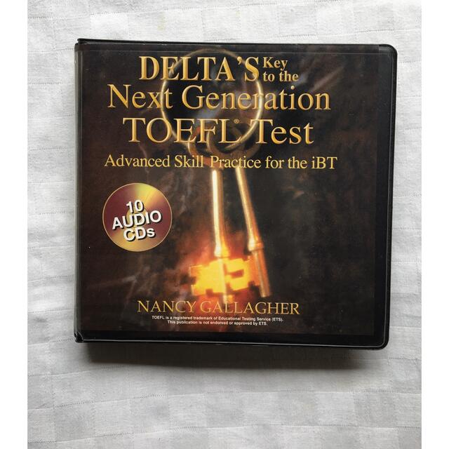 TOEFL CD10枚　DELTA'S Key TOEFL Test iBT