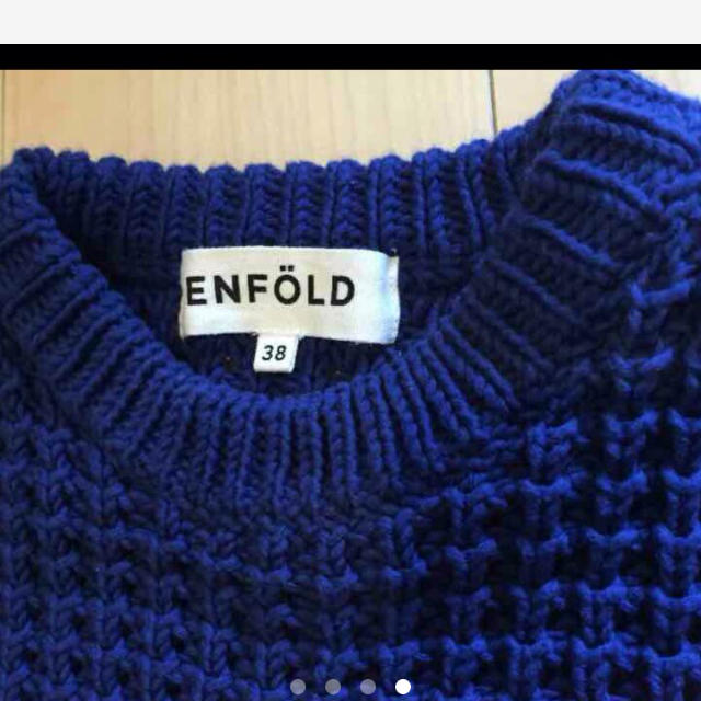 ENFOLD(エンフォルド)のはるみんさま専用 エンフォルド ワッフルプルオーバー ざっくりニット レディースのトップス(ニット/セーター)の商品写真