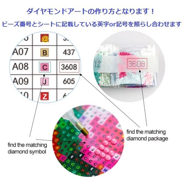 半額！！ダイヤモンドアート　新しい世界をあなたにジャスミン！黒30 エンタメ/ホビーのアニメグッズ(その他)の商品写真