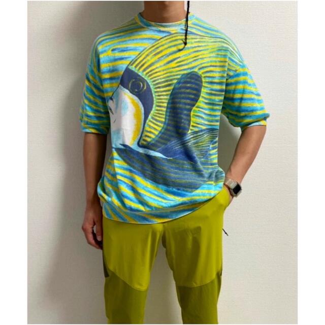 KENZO - vintage 80s 90s KENZO 総柄 魚 フィッシュ tシャツの通販 by