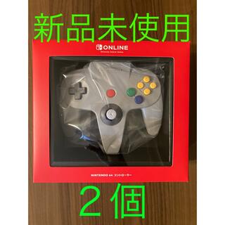 ニンテンドウ(任天堂)のNINTENDO 64 コントローラー　２個(その他)