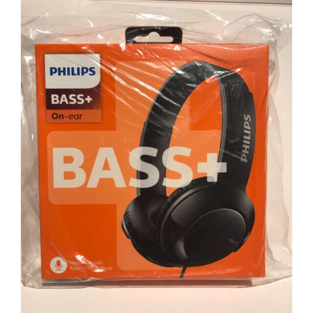 PHILIPSフィリップスBass+ SHL3075BKヘッドホン マイク付×9