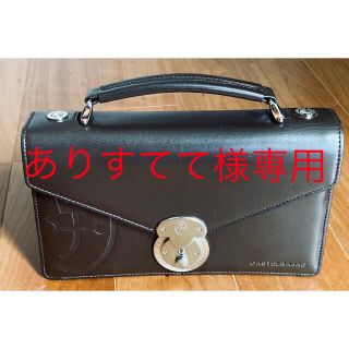 カステルバジャック(CASTELBAJAC)の美品 CASTELBAJAC カステルバジャック ハンドバッグ ブラウン(セカンドバッグ/クラッチバッグ)