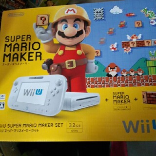 ウィーユー(Wii U)のWii U スーパーマリオメーカー セット/Wii U/WUPSWAHA/A 全(家庭用ゲーム機本体)