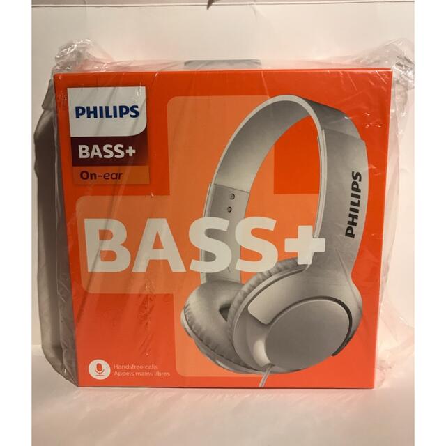 PHILIPS(フィリップス)のPHILIPSフィリップスBass+SHL3075WTヘッドホン マイク付×11 スマホ/家電/カメラのオーディオ機器(ヘッドフォン/イヤフォン)の商品写真