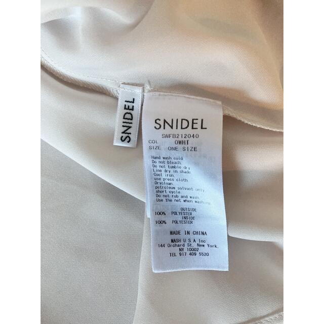 SNIDEL(スナイデル)のsnidel トップス レディースのトップス(カットソー(半袖/袖なし))の商品写真