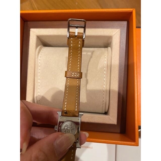 HERMES - エルメス 時計 2021.6.9購入 17.2×17.2 TPM HH1.110の HERMES - エルメス 時計 2021.6.9購入 17.2×17.2 TPM HH1.110の