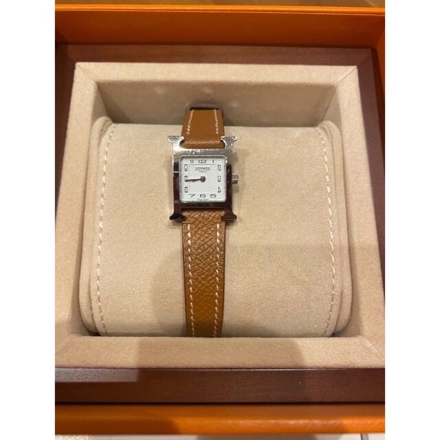 HERMES - エルメス 時計 2021.6.9購入 17.2×17.2 TPM HH1.110の HERMES - エルメス 時計 2021.6.9購入 17.2×17.2 TPM HH1.110の
