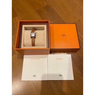 エルメス(Hermes)のエルメス　時計　2021.6.9購入　17.2×17.2 TPM HH1.110(腕時計)