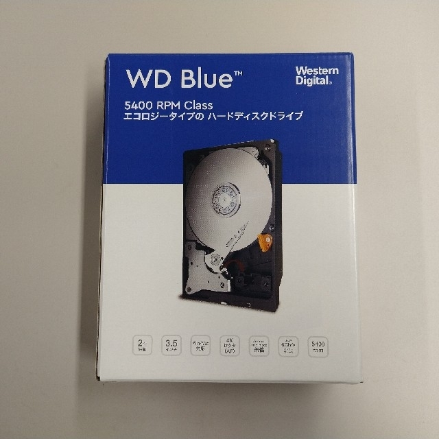 4TB 3.5インチHDD SATA ウエスタンデジタル WD40EZAZ