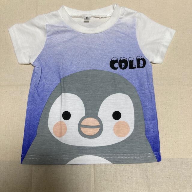 西松屋(ニシマツヤ)の半袖Tシャツ ＊ペンギン＊ キッズ/ベビー/マタニティのキッズ服男の子用(90cm~)(Tシャツ/カットソー)の商品写真