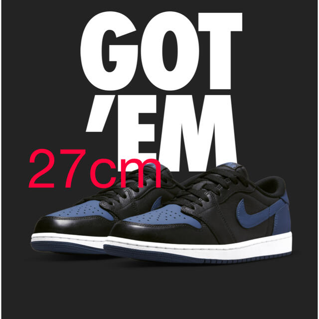 NIKE AIR JORDAN1 RETRO LOW OG 27cm