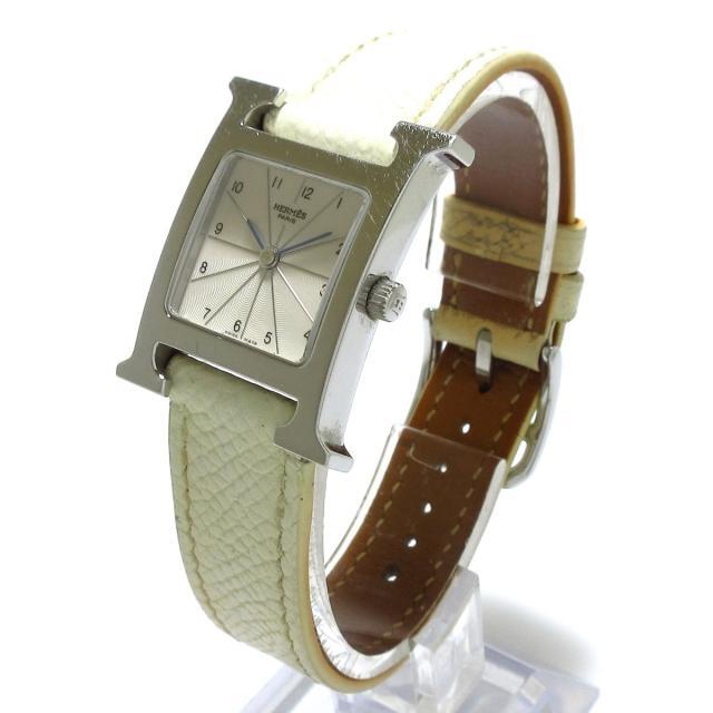 Hermes - エルメス 腕時計 Hウォッチ HH1.210 白の通販 by ブランディア｜エルメスならラクマ