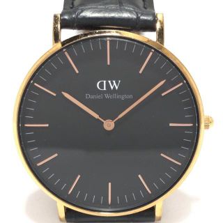 ダニエルウェリントン(Daniel Wellington)のダニエルウェリントン 腕時計 - B36R19 黒(その他)