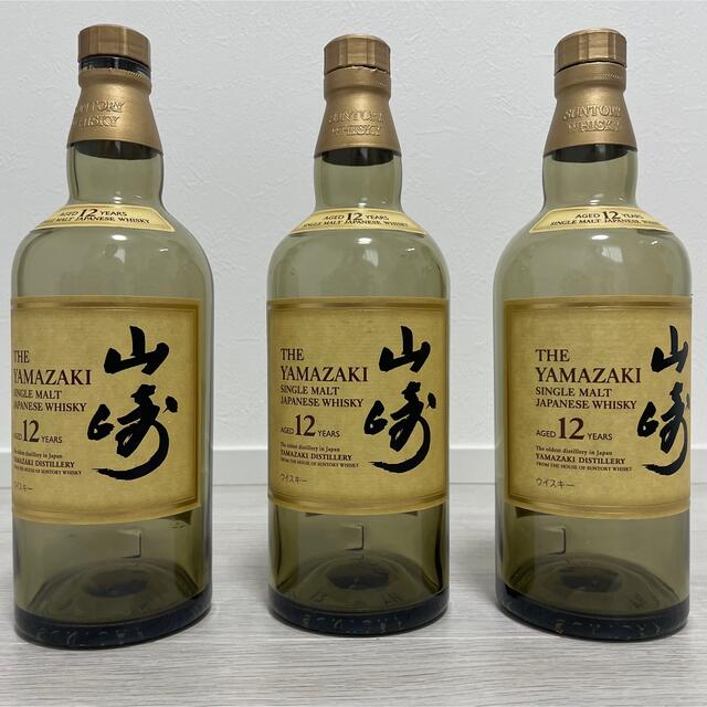 サントリー(サントリー)のサントリー山崎12年☆空瓶24本 食品/飲料/酒の酒(ウイスキー)の商品写真