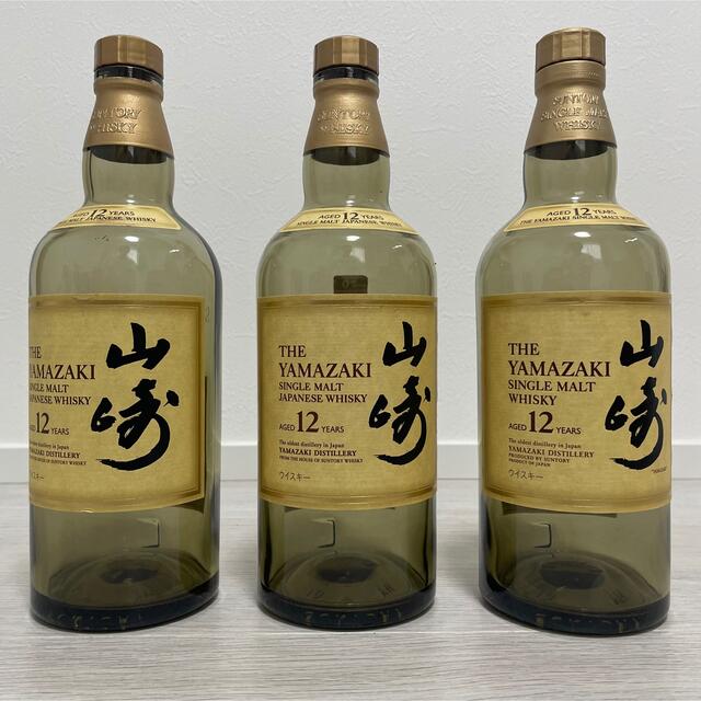 サントリー(サントリー)のサントリー山崎12年☆空瓶24本 食品/飲料/酒の酒(ウイスキー)の商品写真