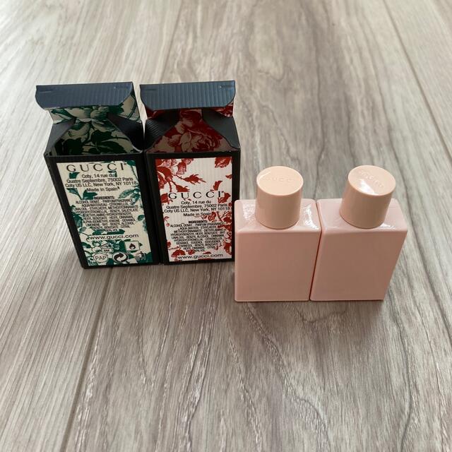 Gucci(グッチ)の新品 GUCCI ブルーム パルファム&アクアディフィオーリ各5ml 2個セット コスメ/美容の香水(ユニセックス)の商品写真