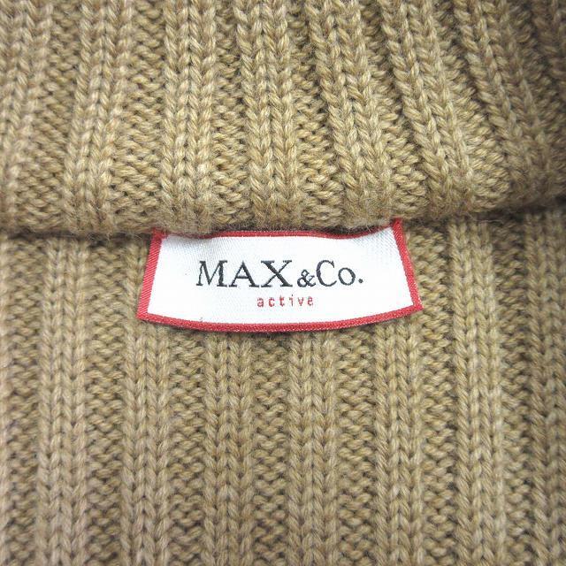 Max & Co.(マックスアンドコー)のマックス&コー MAX&CO. ラムレザー 切替 ウール ジャケット 36●５ レディースのジャケット/アウター(ブルゾン)の商品写真